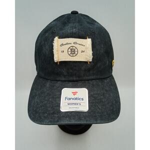 Boston Bruins NHL Fanatics Denium Wash Style Women's Cap Adjustable